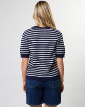 Load image into Gallery viewer, Charly Knit Navy Stripe

