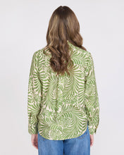 Load image into Gallery viewer, Chloe Blouse Lime Flora
