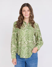 Load image into Gallery viewer, Chloe Blouse Lime Flora
