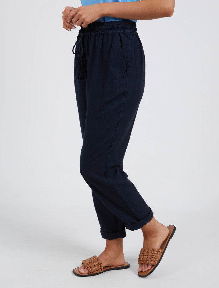 Clem Relaxed Pant Navy