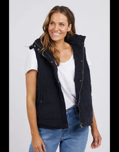 Load image into Gallery viewer, Cord Puffer Vest Navy
