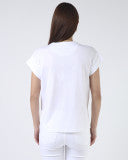 Load image into Gallery viewer, Cuff Sleeve T/Shirt Champagne
