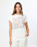 Load image into Gallery viewer, Cuff Tee Clay Tuscan Tile
