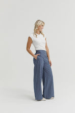 Load image into Gallery viewer, Sawyer Pant Navy Stripe
