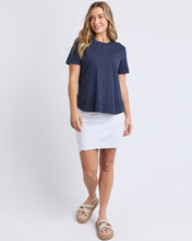 Load image into Gallery viewer, Farrah Short Sleeve Tee Navy
