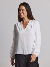 Load image into Gallery viewer, Hudson Blouse White
