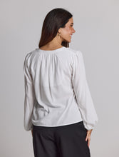 Load image into Gallery viewer, Hudson Blouse White
