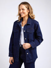 Load image into Gallery viewer, Huntleigh Jacket Dark Denim
