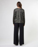 Load image into Gallery viewer, Kelly Blouse Khaki Leopard
