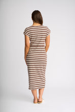 Load image into Gallery viewer, Parker Dress Chocolate/Ecru
