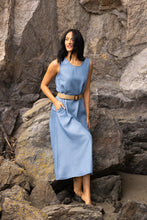 Load image into Gallery viewer, Sky Dress Light Denim Wash
