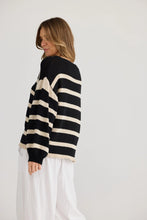 Load image into Gallery viewer, Driftwood Knit Black/Natural
