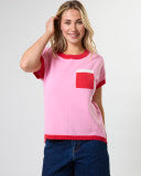 Load image into Gallery viewer, Laneway Pocket Pink &amp; Red
