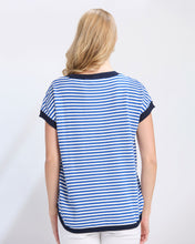 Load image into Gallery viewer, Laneway Top Cobolt Stripe
