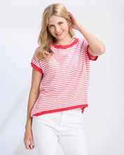 Load image into Gallery viewer, Laneway Top Pink Stripe
