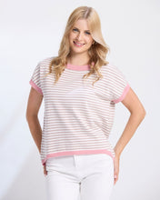 Load image into Gallery viewer, Laneway Top Rose Stripe
