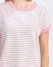 Load image into Gallery viewer, Laneway Top Rose Stripe
