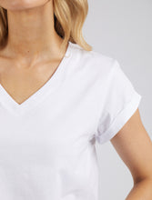 Load image into Gallery viewer, Manly V Tee White
