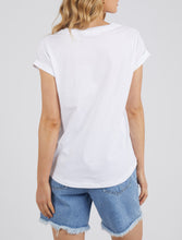Load image into Gallery viewer, Manly V Tee White
