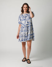 Load image into Gallery viewer, Olive Dress Grecian Paisley
