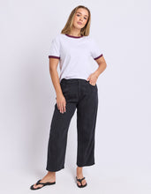Load image into Gallery viewer, Polaroid Ringer Tee White
