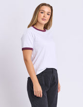 Load image into Gallery viewer, Polaroid Ringer Tee White
