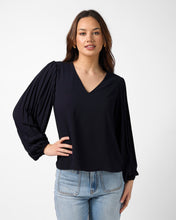 Load image into Gallery viewer, Sabine Blouse Midnight
