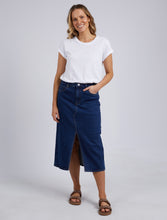 Load image into Gallery viewer, Scout Midi Skirt Denim
