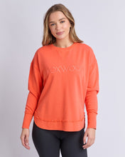 Load image into Gallery viewer, Simplified Crew Orange Red
