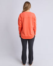 Load image into Gallery viewer, Simplified Crew Orange Red
