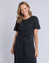Load image into Gallery viewer, Twister Dress Black

