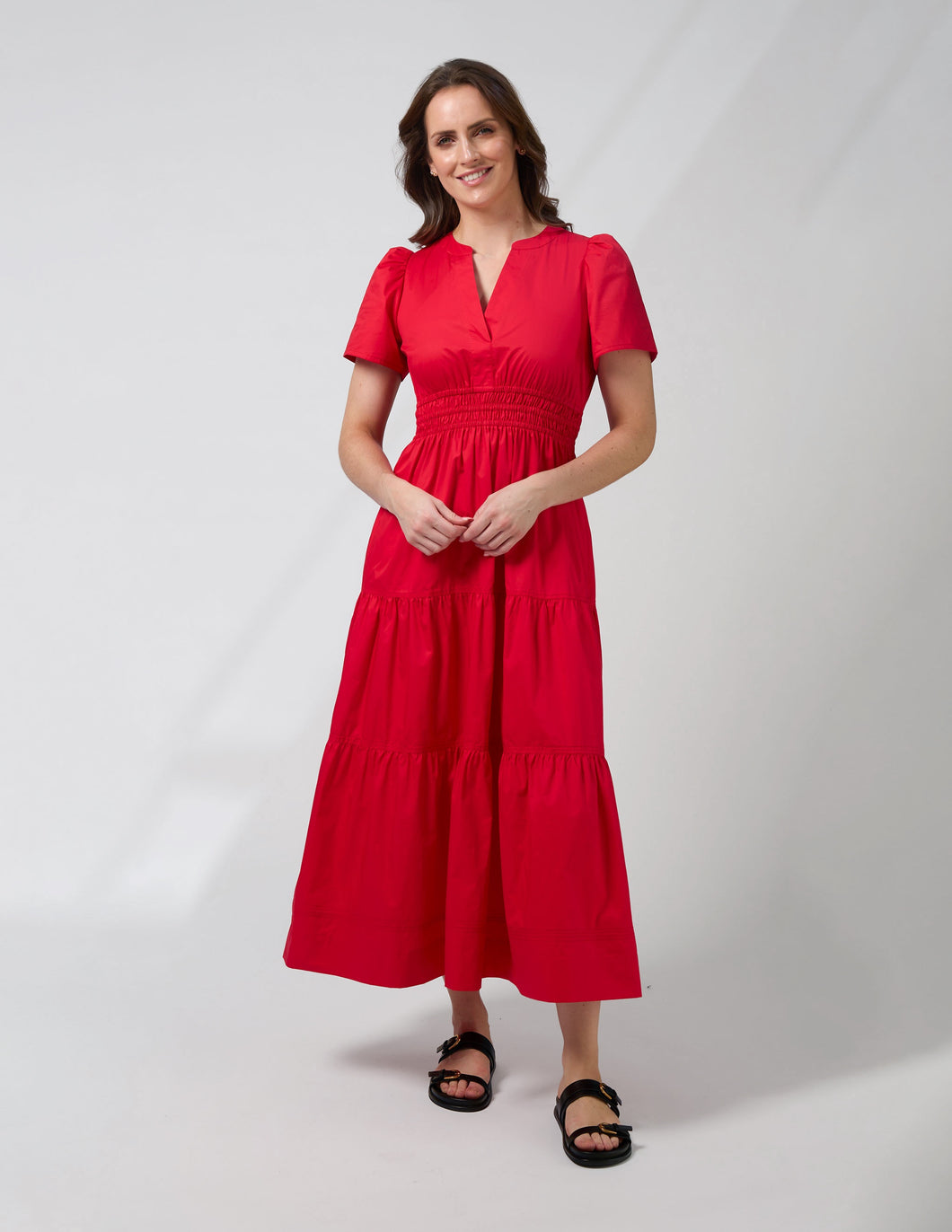 Vittoria Dress Flame