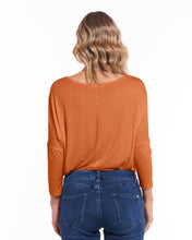 Load image into Gallery viewer, Milan 3/4 Sleeve Top Camel
