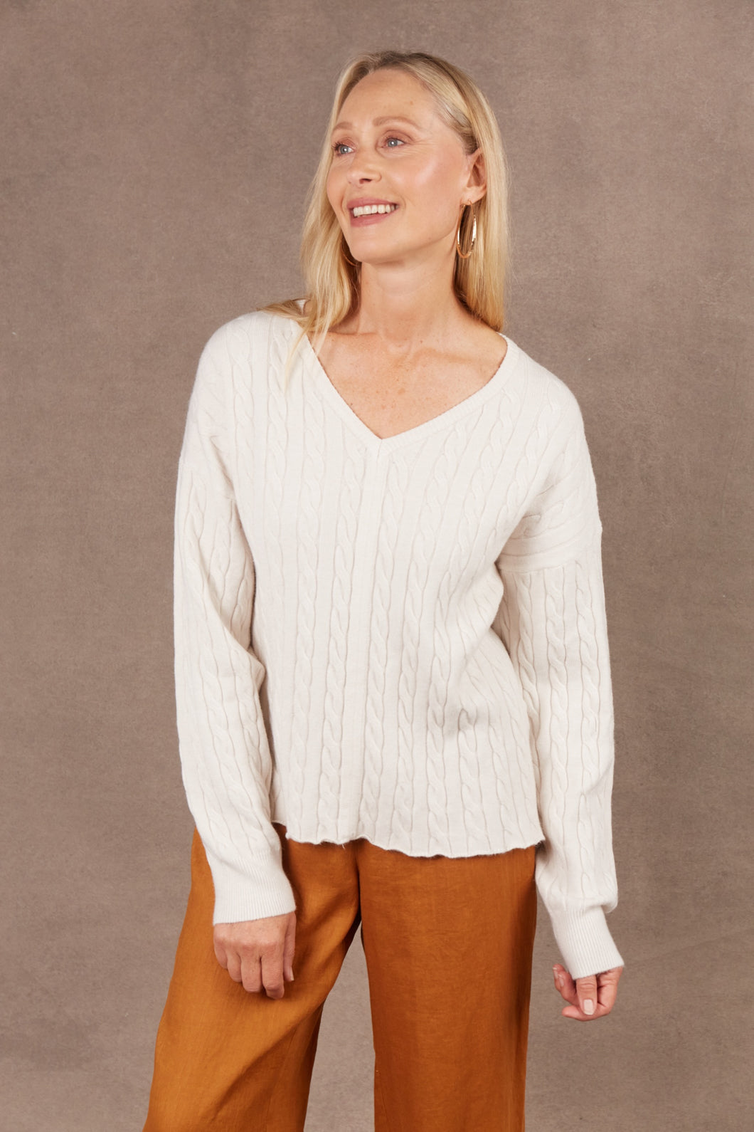 Alawa Cable Knit Malt