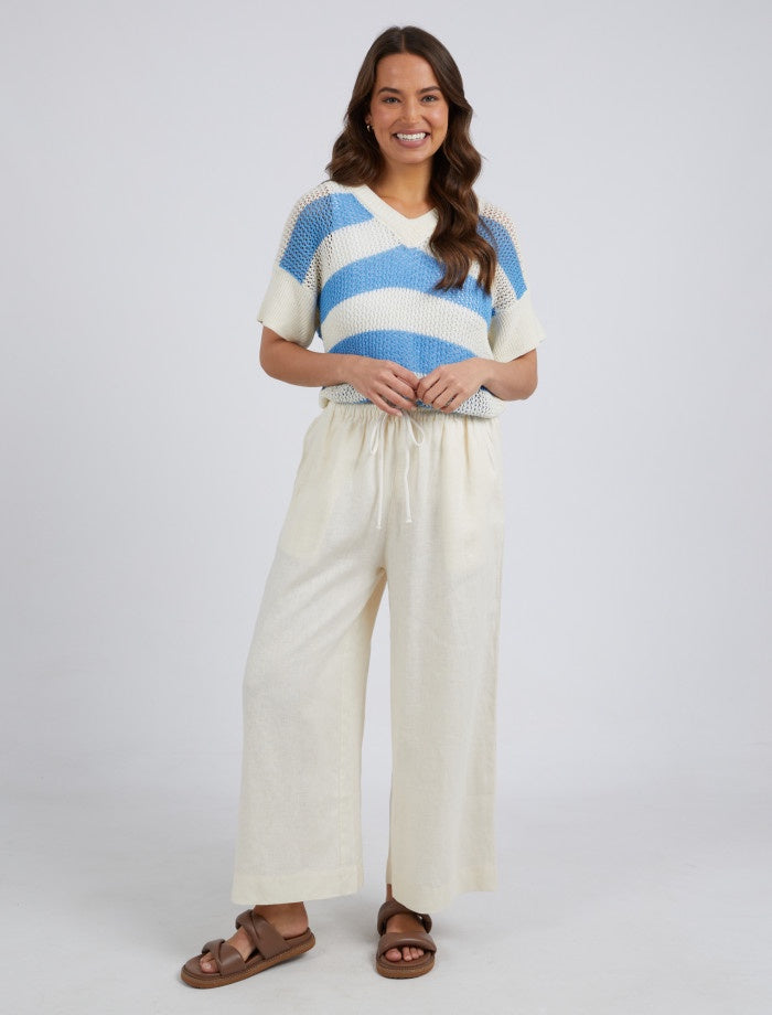 Dionne Wide Leg Pant Toasted Coconut